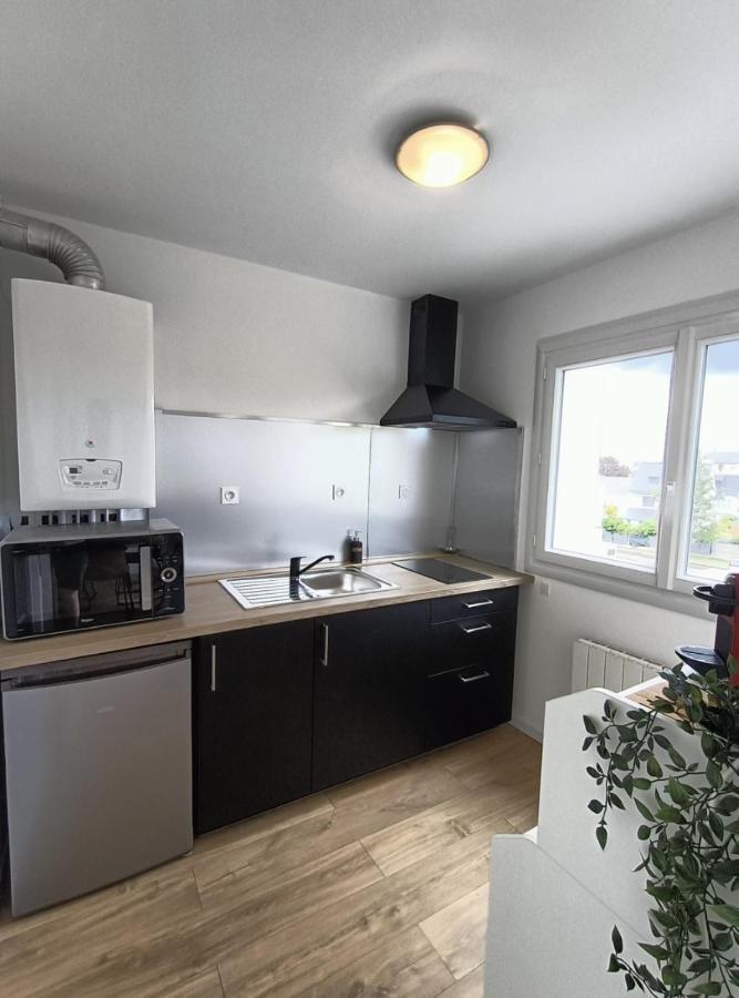 Appartement Sans Vis A Vis A 2 Min De La Rocade Rennes Exterior foto